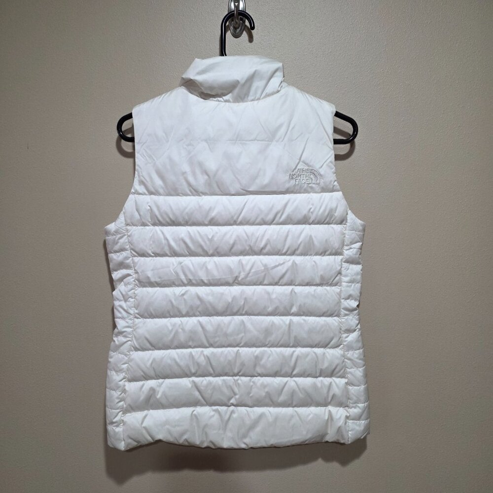 The North Face White Puffer Vest - Picture 3 of 10